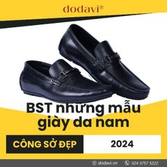 BST những mẫu giày da nam công sở đẹp 2024