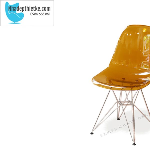 Ghế trong suốt eames