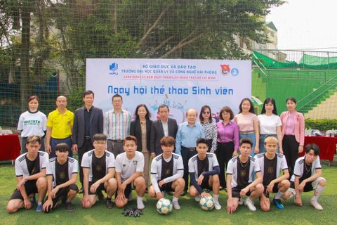 Khai mạc Giải bóng đá sinh viên HPU hướng tới Kỷ niệm 92 năm thành lập Đoàn TNCS Hồ Chí Minh