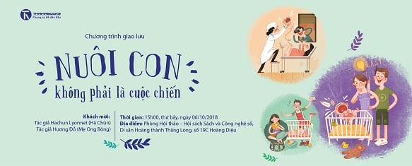 Hà Nội- Giao lưu tác giả “Nuôi con không phải là cuộc chiến”