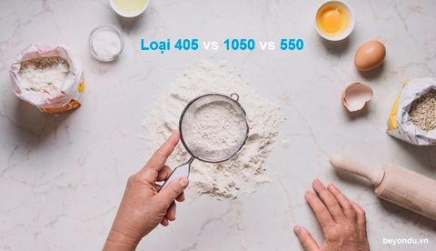 Phân biệt các loại bột mì hữu cơ Đức và cách chọn loại bột mì phù hợp 405 vs 550 vs 1050