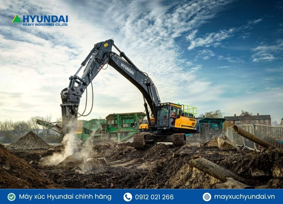 Hướng dẫn bảo dưỡng máy xúc đào đúng kỹ thuật