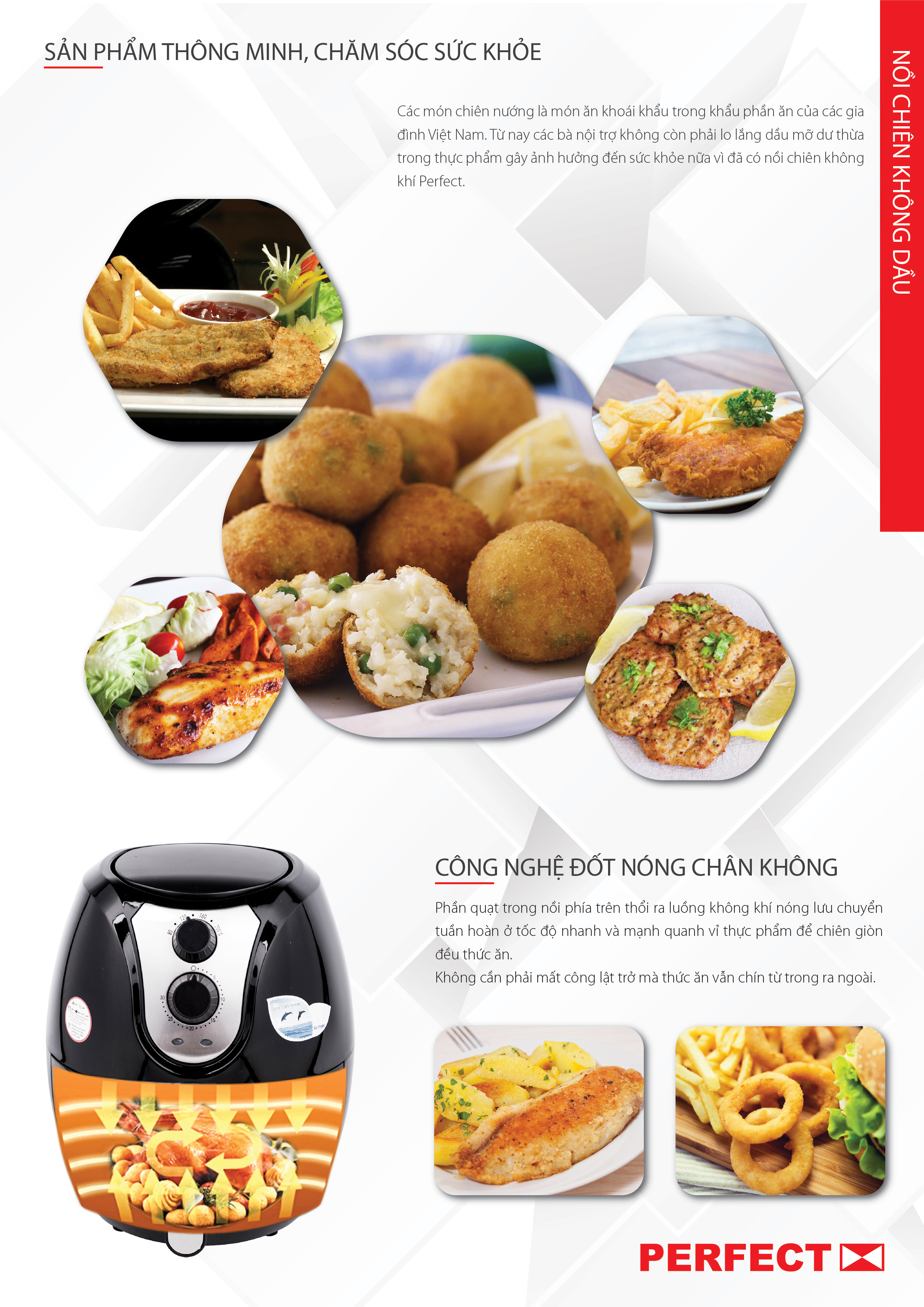 NỒI CHIÊN KHÔNG DẦU-SẢN PHẨM THÔNG MINH-CHĂM SÓC SỨC KHỎE