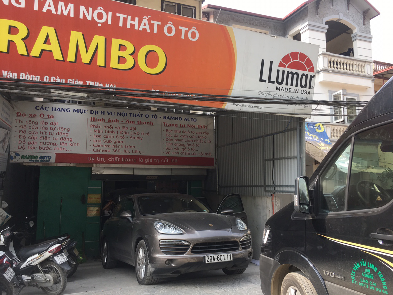 Địa chỉ chuyên lắp cốp đóng mở điện Porsche uy tín giá tốt nhất ở Hà Nội - Tp.HCM ( Sài Gòn)