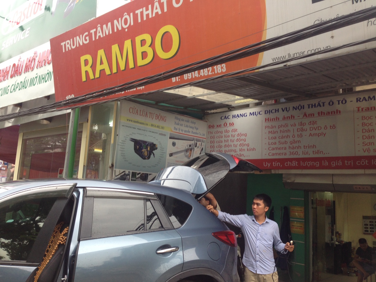 Rambo Auto - Chuyên phân phối cốp điện chất lượng cho xe Mazda CX5 tại Đà Nẵng