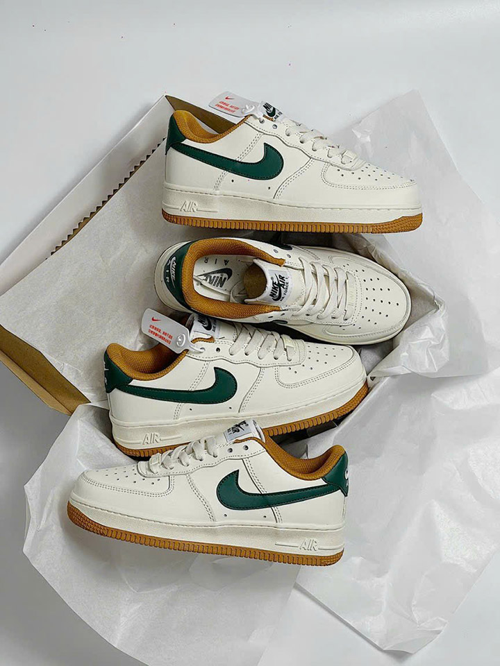 Air force 1 low Beige Green Gum rep 11  Like auth