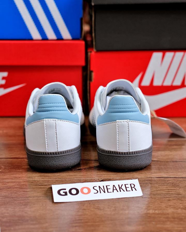 Giày Adidas Samba OG White Halo Blue ID2055