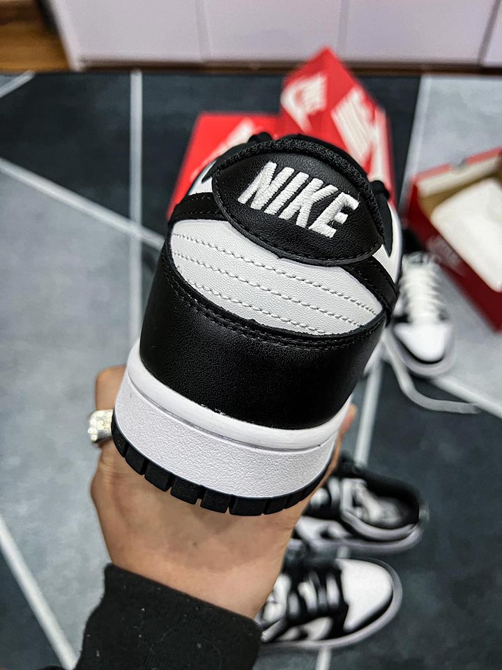 Nike Dunk Low Black White rep 11 siêu cấp