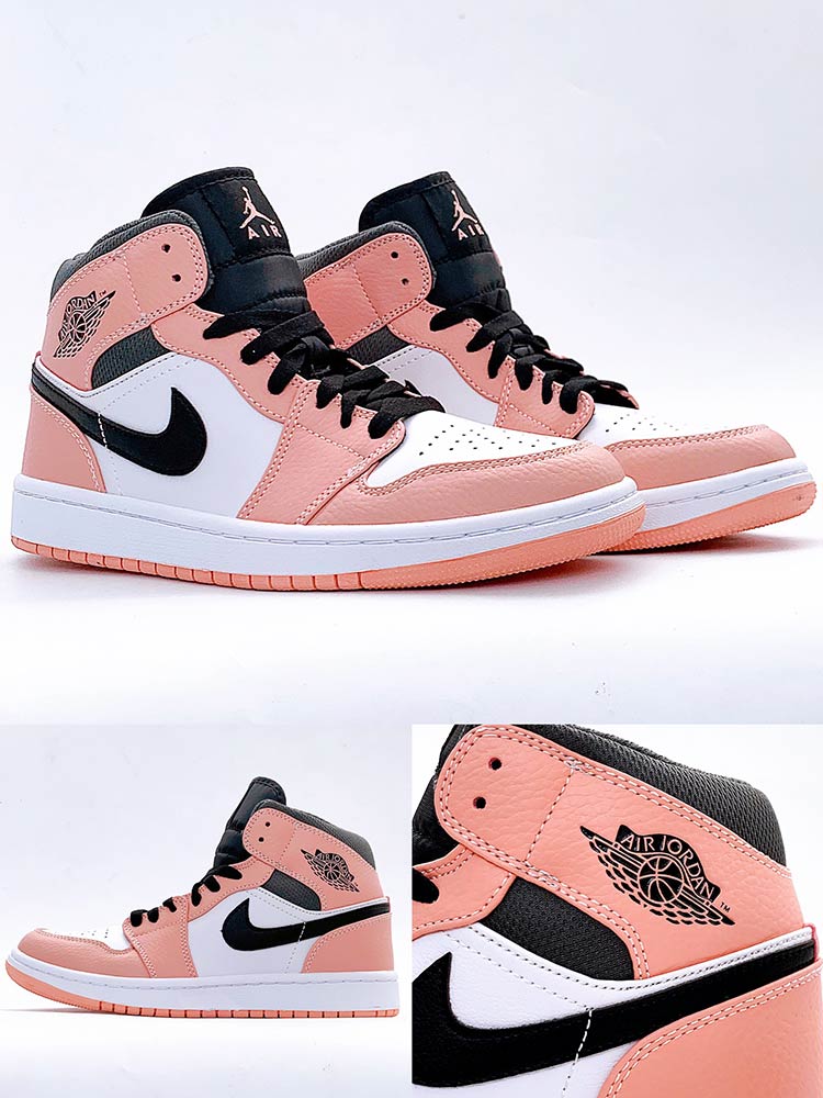 Nike Jordan 1 Mid GS Pink Quartz
