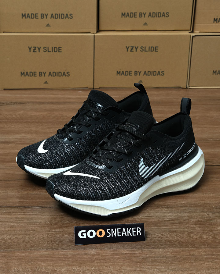 nike zoomx invincible run fk 3 đen đế trắng rep 11 like auth