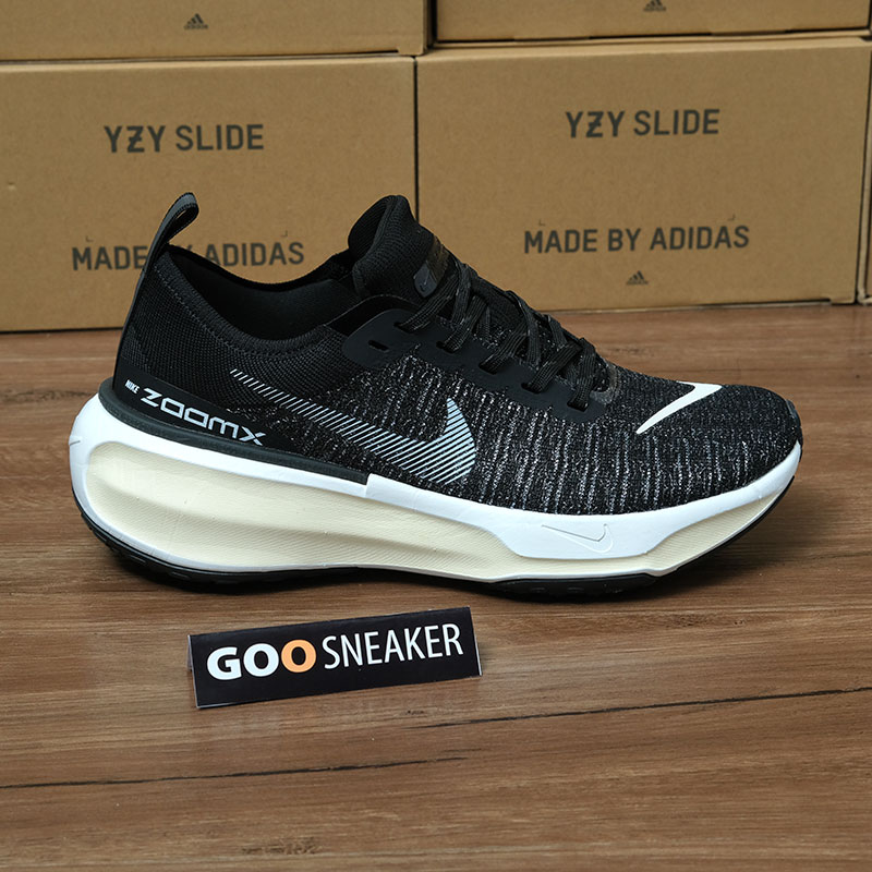 nike zoomx invincible run fk 3 đen đế trắng rep 11 like auth