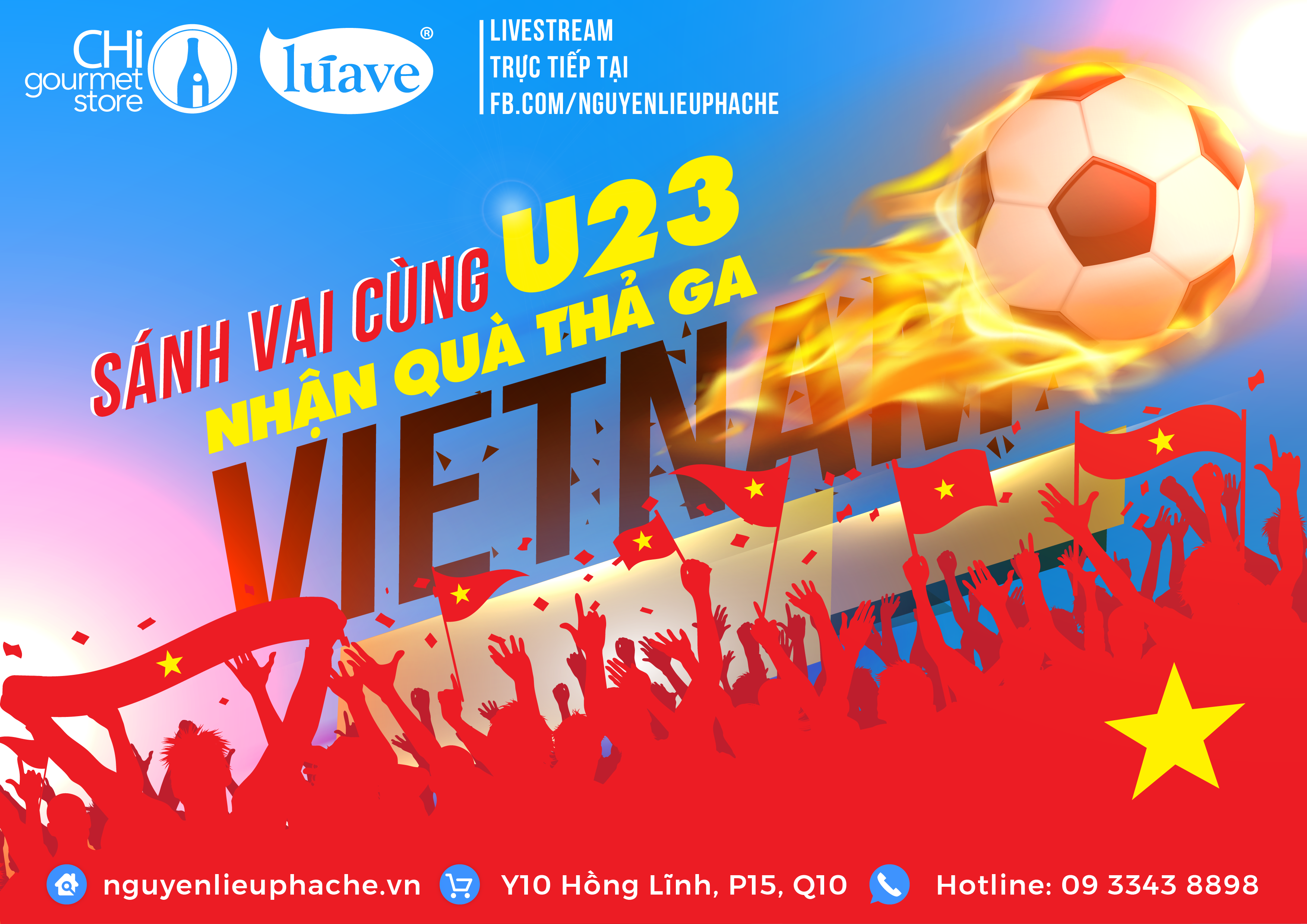 ️CHƠI GAME CÙNG U23 - NHẬN QUÀ THẢ GA