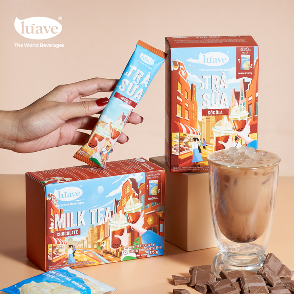 TRÀ SỮA HÒA TAN CÓ TRÂN CHÂU LÚAVE