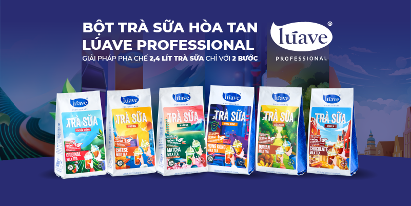 Trà sữa hòa tan Lúave