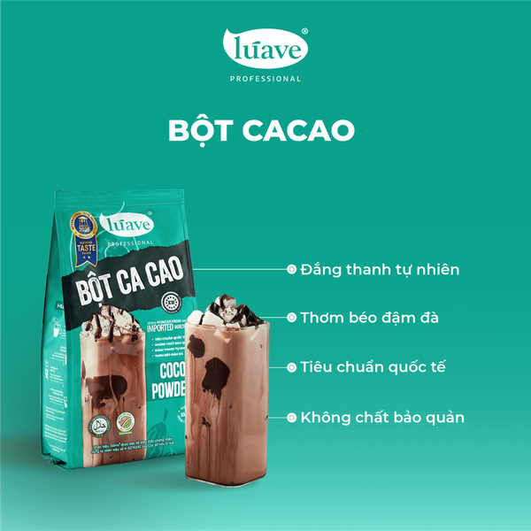 ĐẶC ĐIỂM NỔI BẬT CỦA BỘT CACAO
