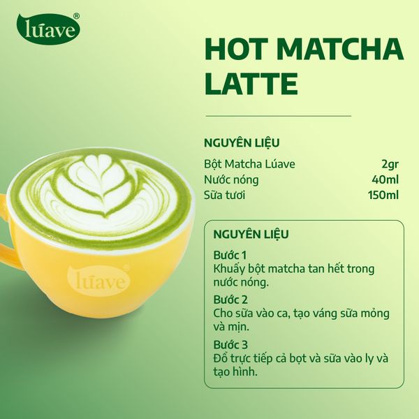 Hot Matcha Latte