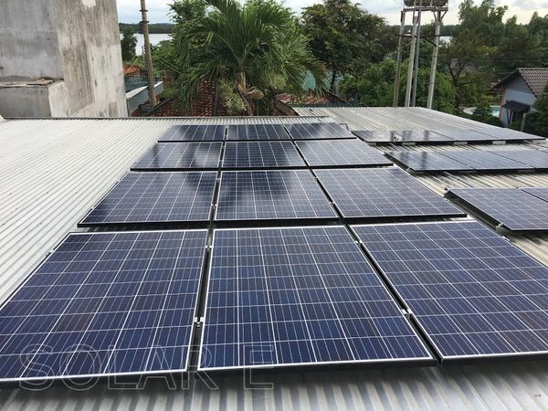 HỆ THỐNG ĐIỆN MẶT TRỜI HÒA LƯỚI 6,6KWP - HUYỆN ĐỊNH QUÁN - TỈNH ĐỒNG NAI