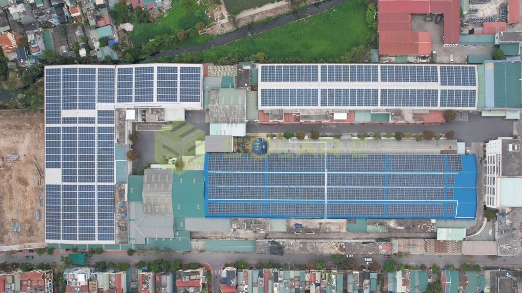 Dự án điện mặt trời nhà máy sợi Trà Lý với tổng công suất 3 MWp