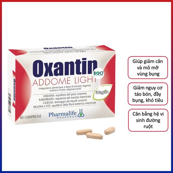 Công Dụng  Pharmalife Oxantin Addome Light Hỗ Trợ Tiêu Hóa