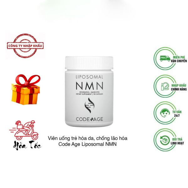 Lợi ích tuyệt vời khi sử dụng viên uoogns Code age liposomal NMN