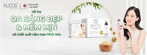 Công dụng Thức Uống Làm Sáng Da Nucos Super White Whitening & Shining Skin