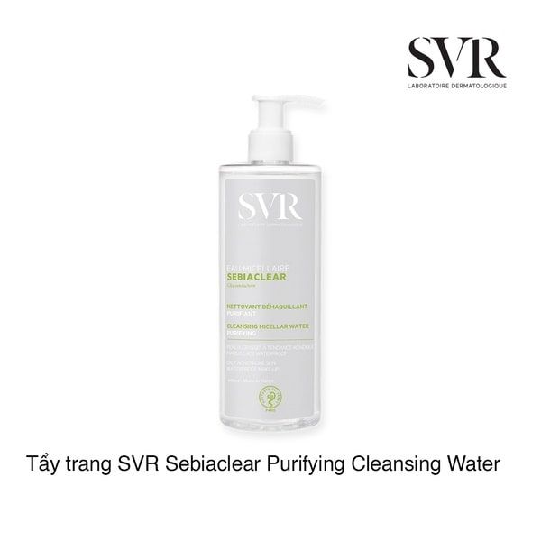 Nước tẩy trang da mặt SVR Sebiaclear purifying Cleansing Water