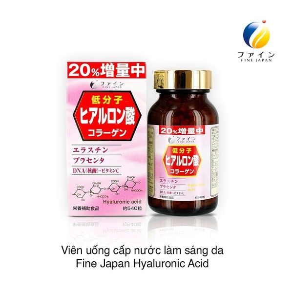 Viên Uống Cấp Nước Làm Sáng Da Fine Japan Hyaluronic Acid