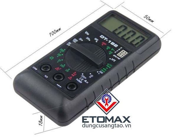 Đồng hồ đo điện vạn năng mini DT182