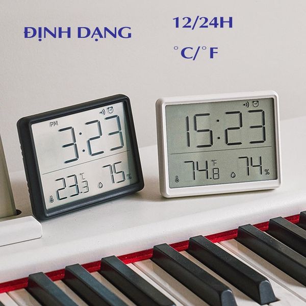 Đồng hồ đo nhiệt độ độ ẩm cao cấp 8218