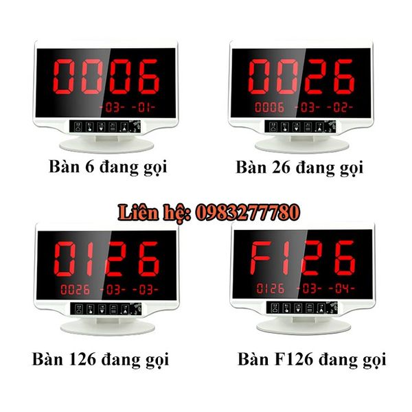 Hệ thông chuông gọi bàn không dây WIRELESS CALL