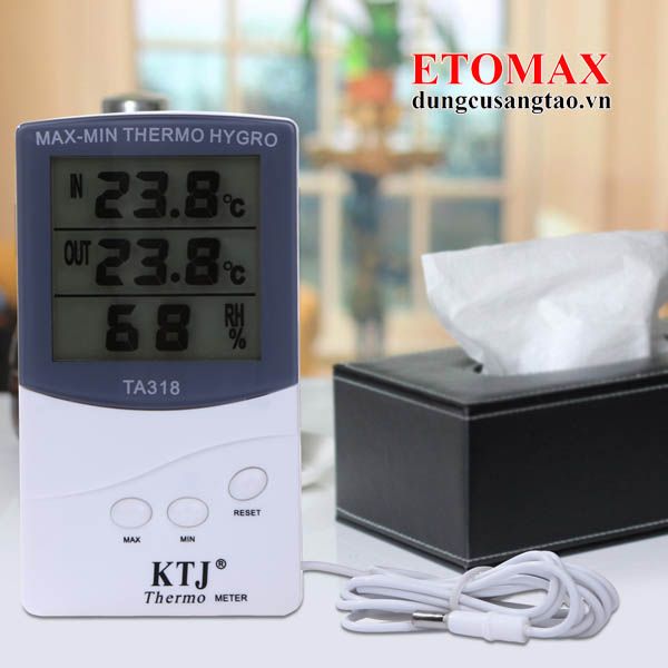 Máy đo nhiệt độ, độ ẩm TA-318