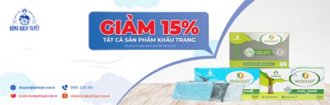 KHUYẾN MÃI GIẢM GIÁ 15% KHẨU TRANG THÁNG 3