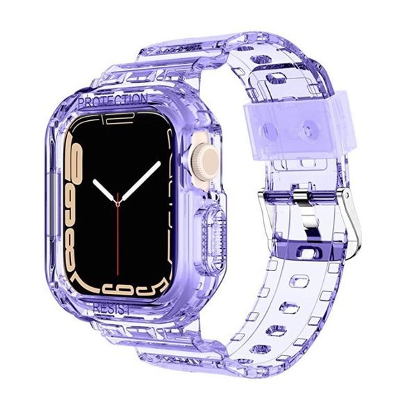 dây trong suốt apple watch