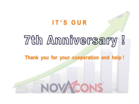 Celebrating 7 years of NOVACONS establishment with many winning projects