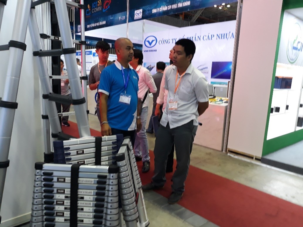Thiên Long Đại Phát ra mắt tại Triễn Lãm Quốc Tế về Sản Phẩm, Dịch vụ Viễn Thông CNTT & Truyền Thông