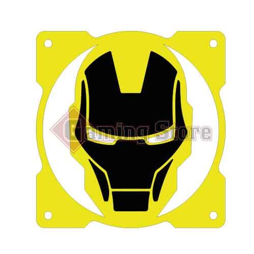 Gaming Store Grill Fan Iron Man GS21 Yellow