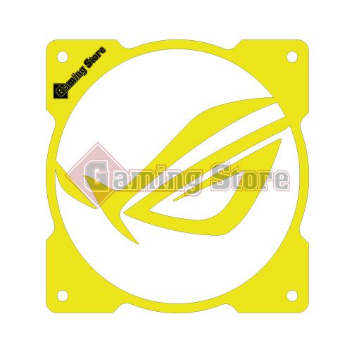 Gaming Store Grill Fan ROG Mask GS26 Yellow