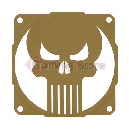 Gaming Store Grill Fan Skull GS11 Brown