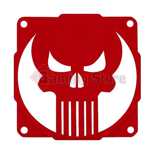 Gaming Store Grill Fan Skull GS11 Red