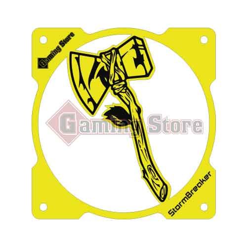 Gaming Store Grill Fan Stormbreaker GS23 Yellow