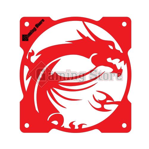 Gaming Store Grill Fan MSI Dragon GS29 Red