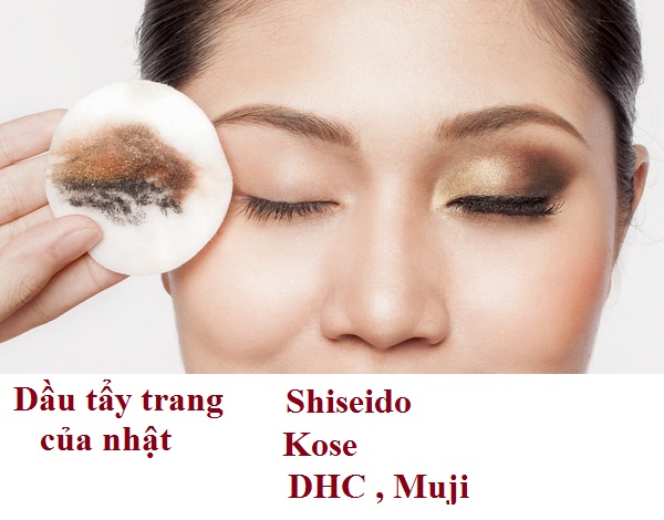 Review các loại dầu tẩy trang của nhật , kose , shiseido , dhc