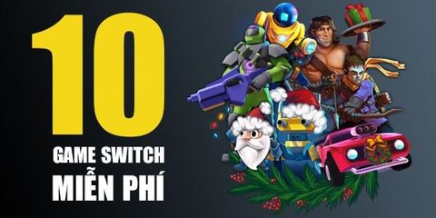 Cách lấy 10 game Nintendo Switch miễn phí