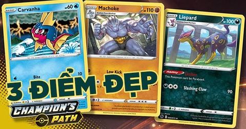 3 điểm nghệ thuật bạn có thể bỏ lỡ trong Pokémon TCG: Champion's Path