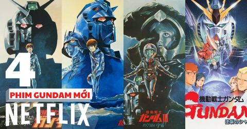 Netflix thêm 4 phim Gundam mới