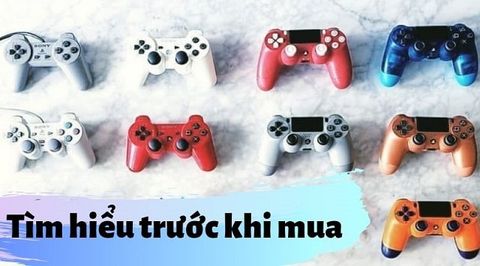 Tay cầm PS4 không dây & 5 điều bạn cần biết trước khi mua