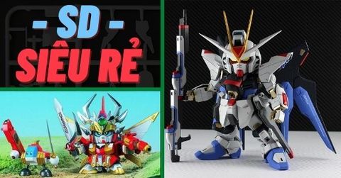 Nên mua Gundam nào đẹp nhất khi trong túi chỉ còn 200k