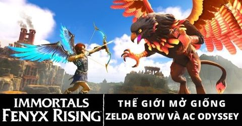 Immortals Fenyx Rising - Game thế giới mở mới của Ubisoft