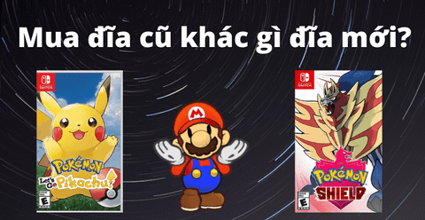 Đĩa game Nintendo Switch cũ khác gì đĩa mới & có nên mua rẻ không?