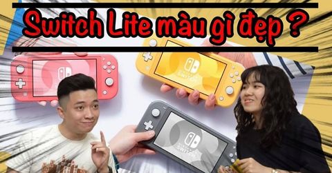 Nên mua Nintendo Switch Lite màu gì đẹp nhất?